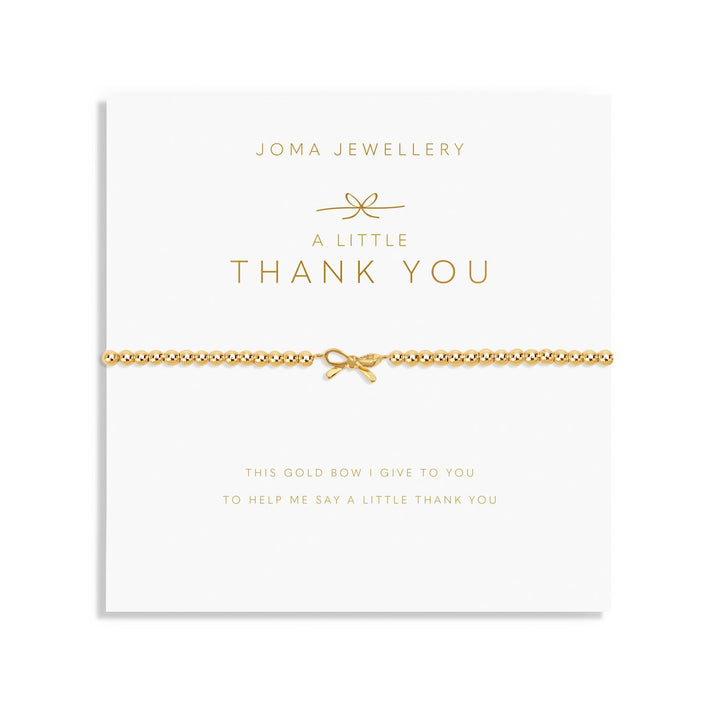 A Little thank You Gold Plated Bracelet 8223Joma Jewellery8223