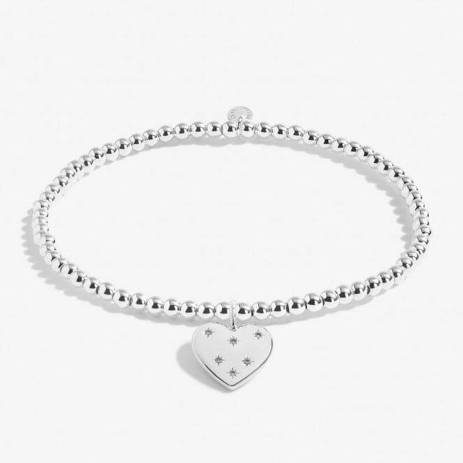 A Little thank You Midwife Silver Plated 17.5cm Stretch Bracelet 7004Joma Jewellery7004