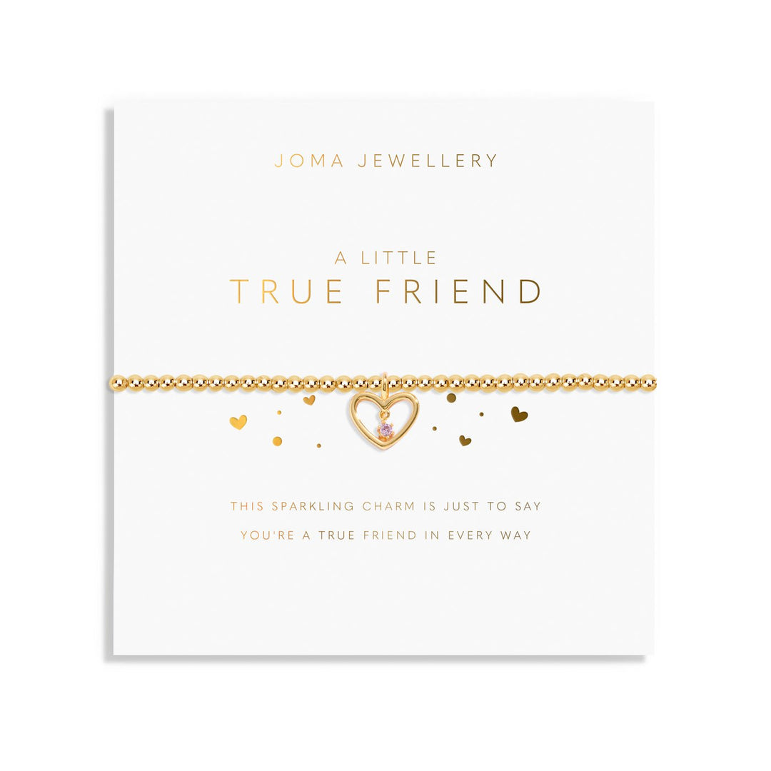 A Little True Friend Gold Plated Bracelet 8214Joma Jewellery8214