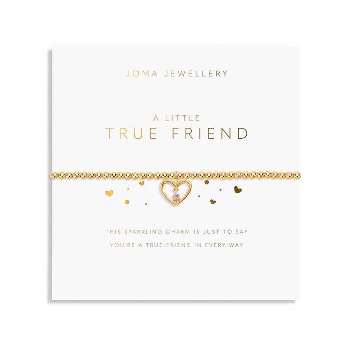 A Little True Friend Gold Plated Bracelet 8214Joma Jewellery8214