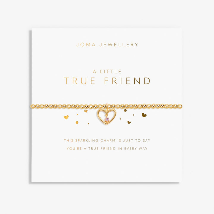 A Little True Friend Gold Plated Bracelet 8214Joma Jewellery8214