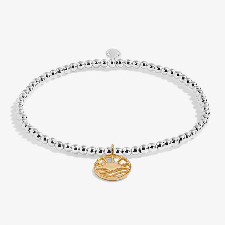 A Little Trust In the Magic of New Beginnings Silver & Gold Plated Bracelet 8154Joma Jewellery8154