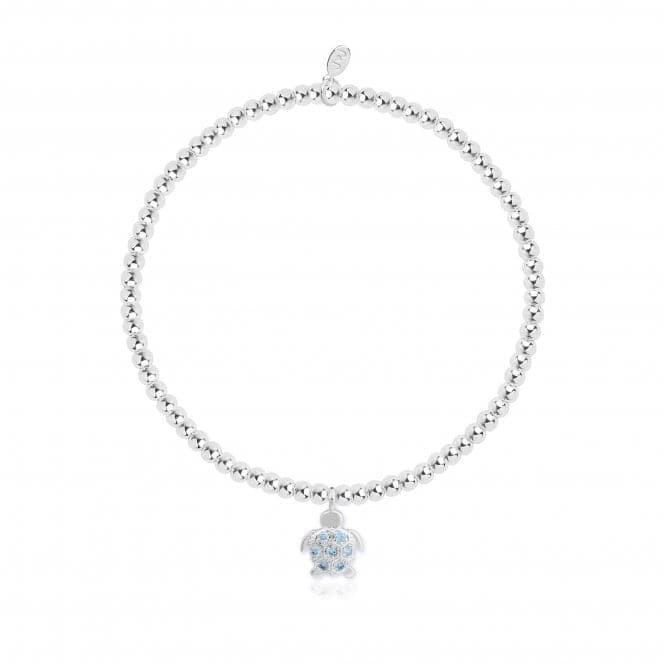 A Little Turtley Awesome Silver 17.5cm Stretch Bracelet 4364Joma Jewellery4364