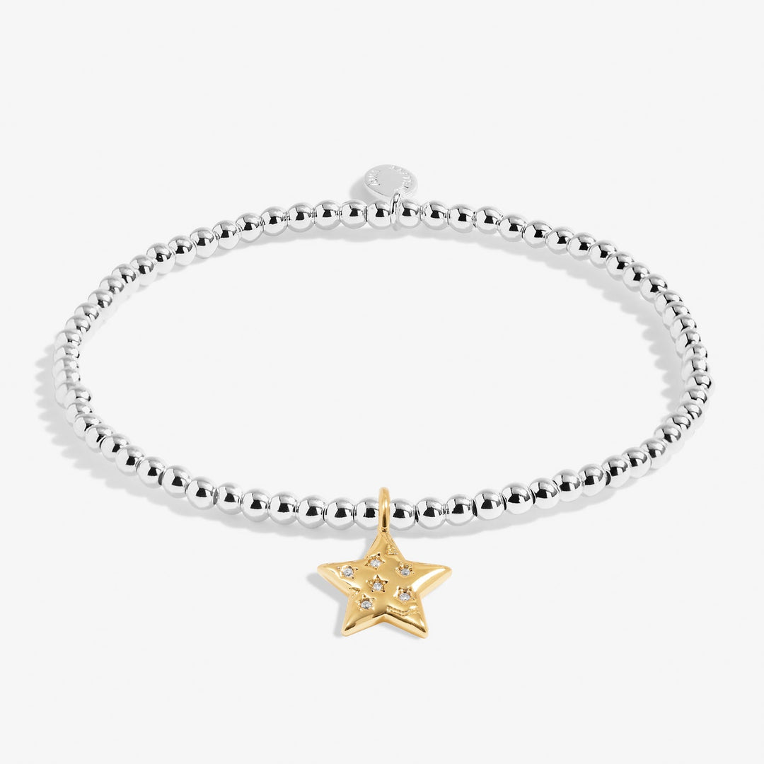 A Little Written The Stars Silver Gold Plated Bracelet 7410Joma Jewellery7410