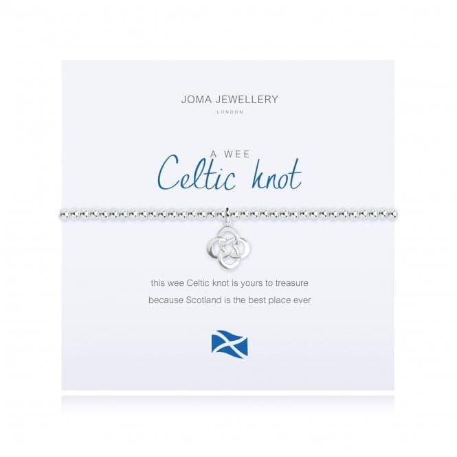 A Wee Celtic Knot Bracelet Scottish 1817Joma Jewellery1817