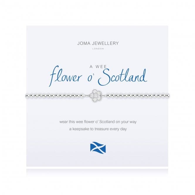 A Wee Flower Of Scotland Bracelet 1502Joma Jewellery1502