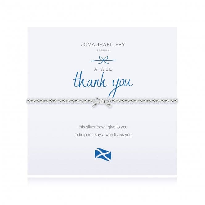 A Wee Thank You Bracelet 1509Joma Jewellery1509