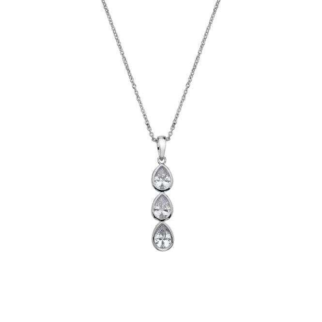 Acqua D'Amore Triple Silver Plated Pendant EP038EmozioniEP038