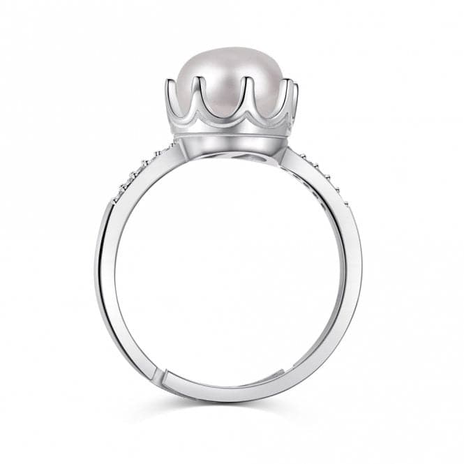 Adjustable Fresh Water Pearl Crown Ring ERLR003Ellie Rose LondonERLR003