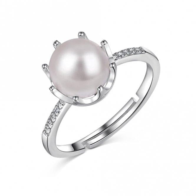 Adjustable Fresh Water Pearl Crown Ring ERLR003Ellie Rose LondonERLR003