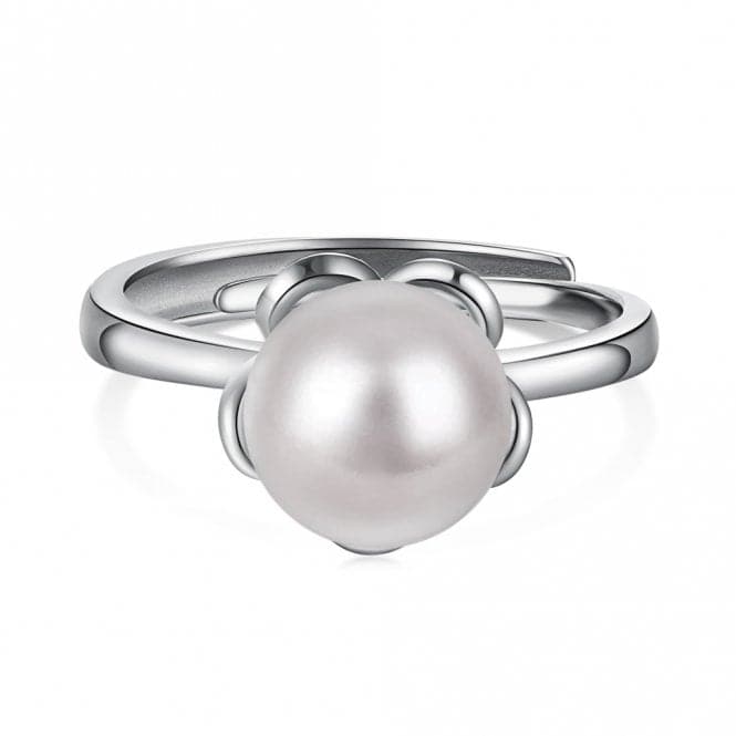 Adjustable Fresh Water Pearl Flower Ring ERLR002Ellie Rose LondonERLR002