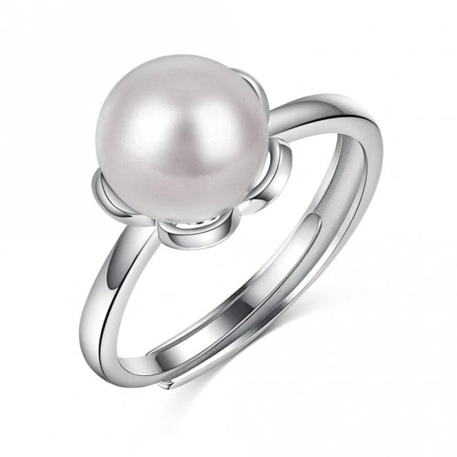 Adjustable Fresh Water Pearl Flower Ring ERLR002Ellie Rose LondonERLR002