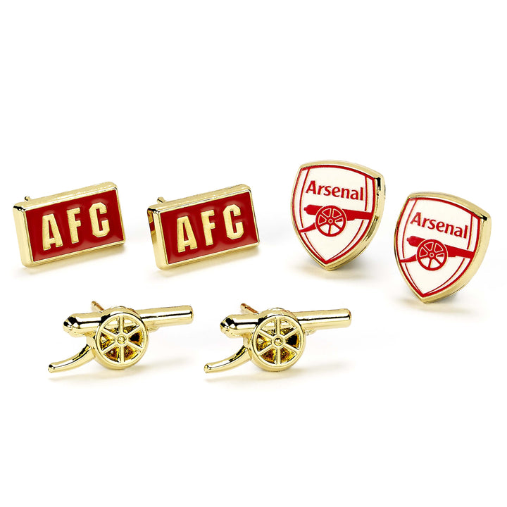 Arsenal Football Club Stud Earring Set AFCES001