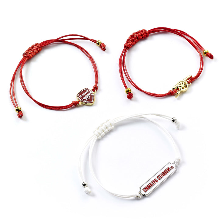 Arsenal Football Club Friendship Bracelet Set AFCFB003