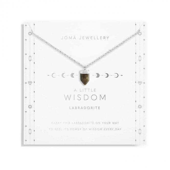 Affirmation Crystal A Little 'Wisdom' Necklace 5680Joma Jewellery5680