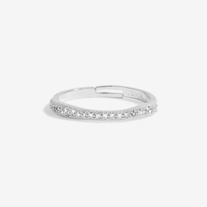 Afterglow Silver Adjustable Size M Ring 6315Joma Jewellery6315