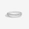 Afterglow Silver Double Adjustable Size M Ring 6314Joma Jewellery6314