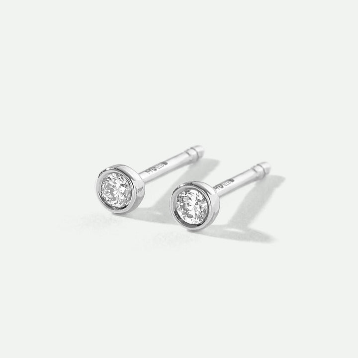 Alexis | 9ct White Gold 0.20ct tw Lab Grown Diamond EarringsCreated BrillianceBA0071837