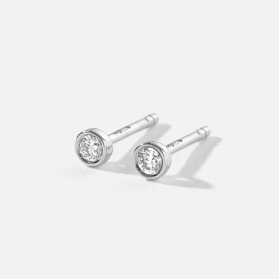 Alexis | 9ct White Gold 0.20ct tw Lab Grown Diamond EarringsCreated BrillianceBA0071837