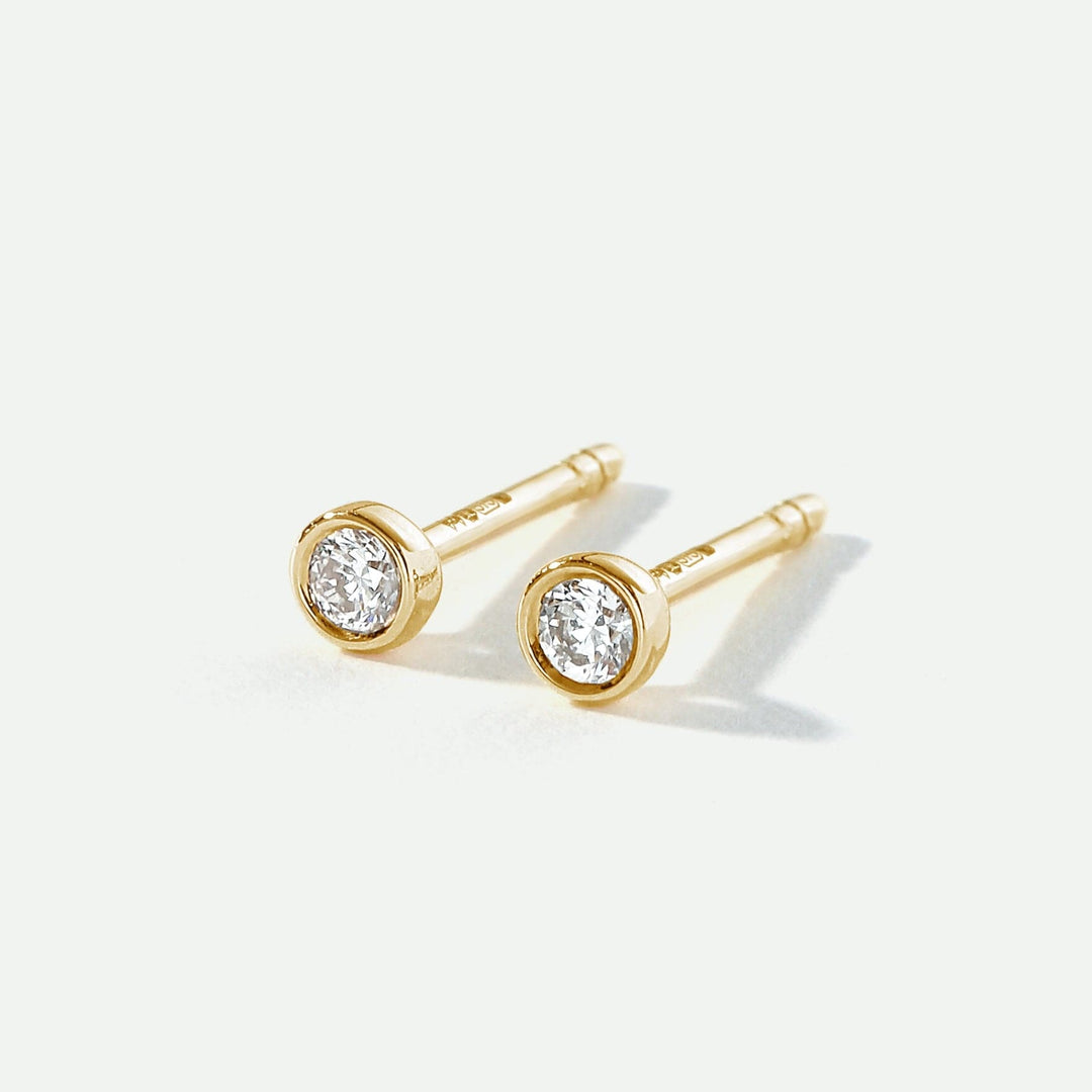 Alexis | 9ct Yellow Gold 0.20ct tw Lab Grown Diamond EarringsCreated BrillianceBA0071838