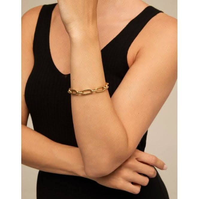 Alien Golden Metal BraceletUNOde50PUL2263ORO0000M