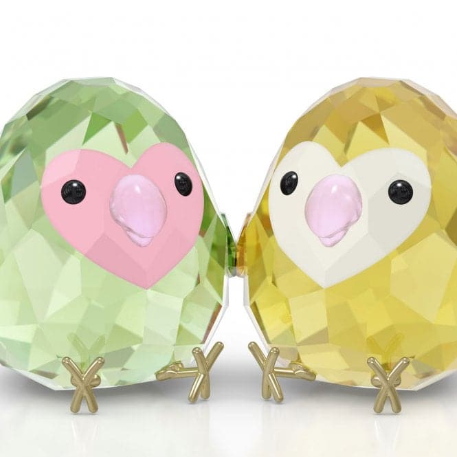 All You Need Are Birds Love Bird Couple Crystal Sculpture 5644844Swarovski5644844