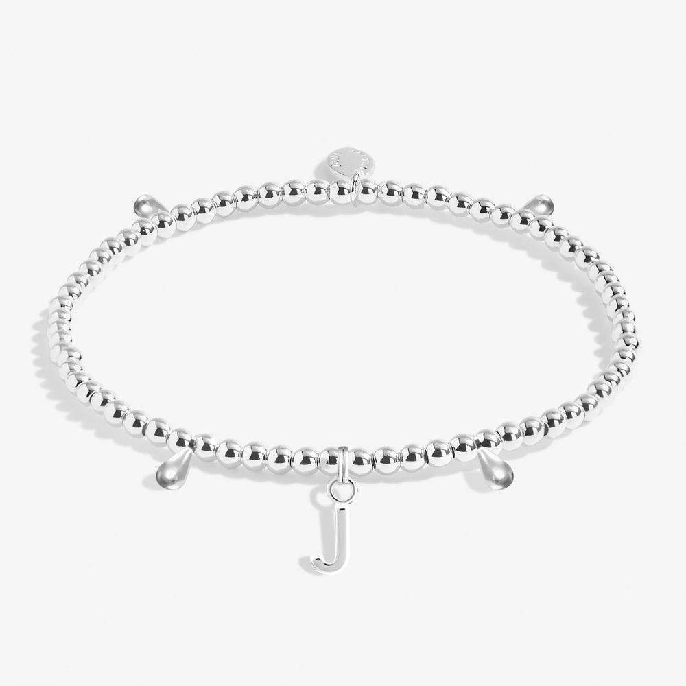 Alphabet A Little J Silver Plated Bracelet 7751Joma Jewellery7751