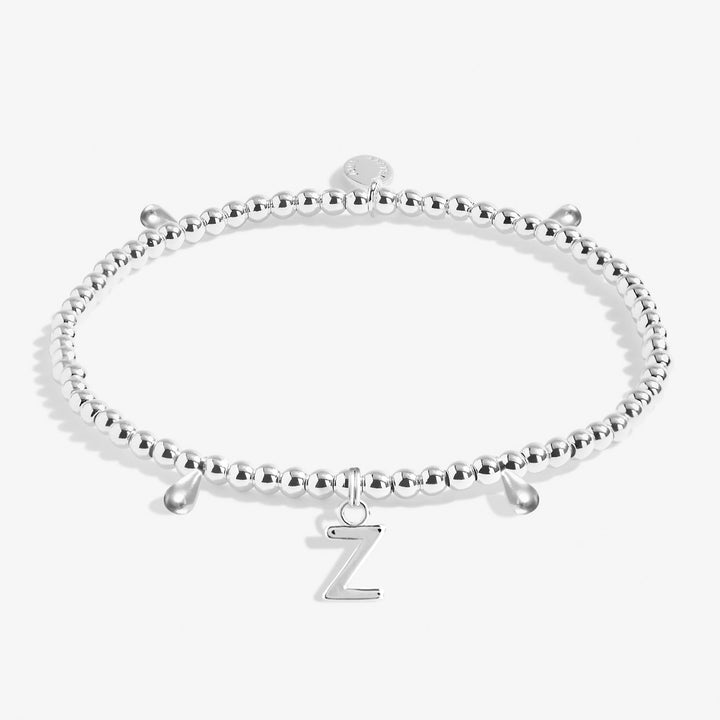 Alphabet A Little Z Silver Plated Bracelet 7767Joma Jewellery7767