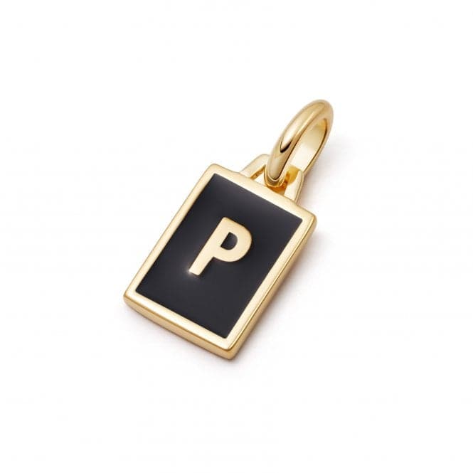 Alphabet Initial 18ct Gold Plated M Charm P#M_GPDaisyP#M_GP