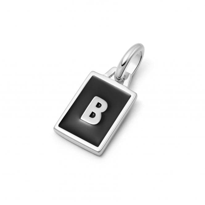 Alphabet Initial Recycled Sterling Silver B Charm P#B_SLVDaisyP#B_SLV