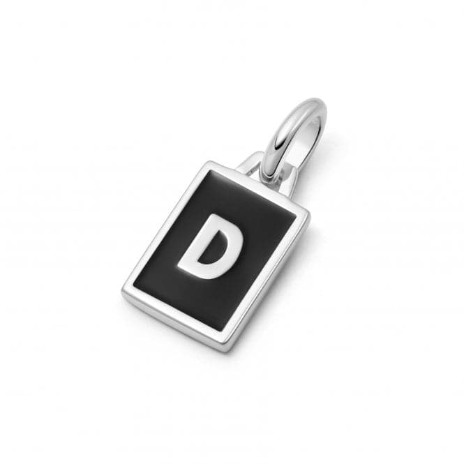 Alphabet Initial Recycled Sterling Silver D Charm P#D_SLVDaisyP#D_SLV