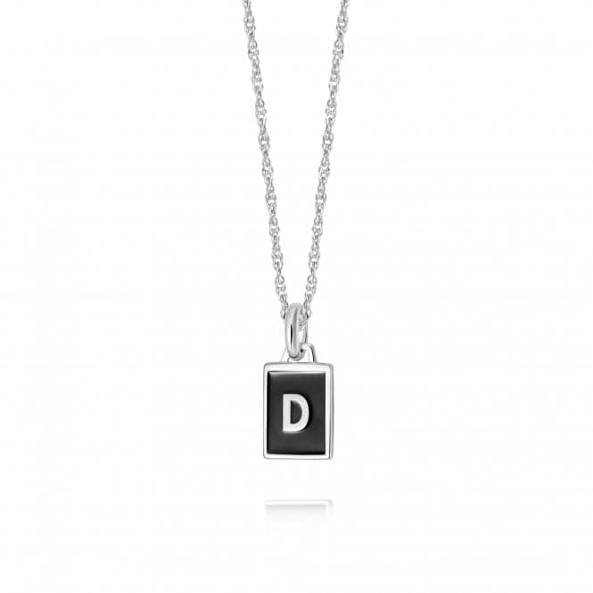 Alphabet Initial Recycled Sterling Silver D Necklace BETD_SLVDaisyBETD_SLV