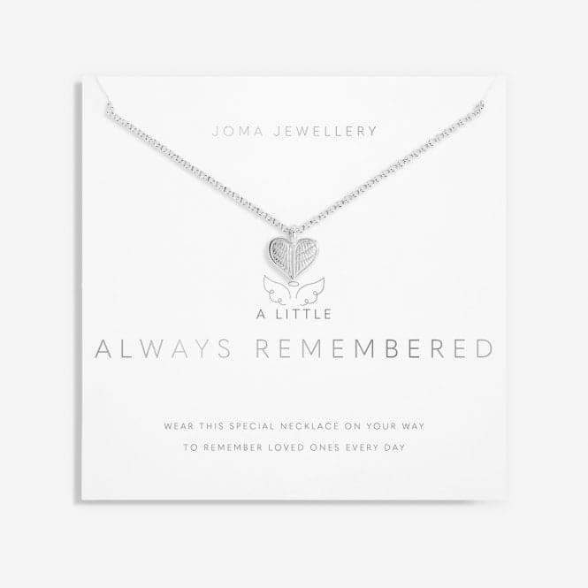 Always Remembered Silver 46cm + 5cm Necklace 6111Joma Jewellery6111