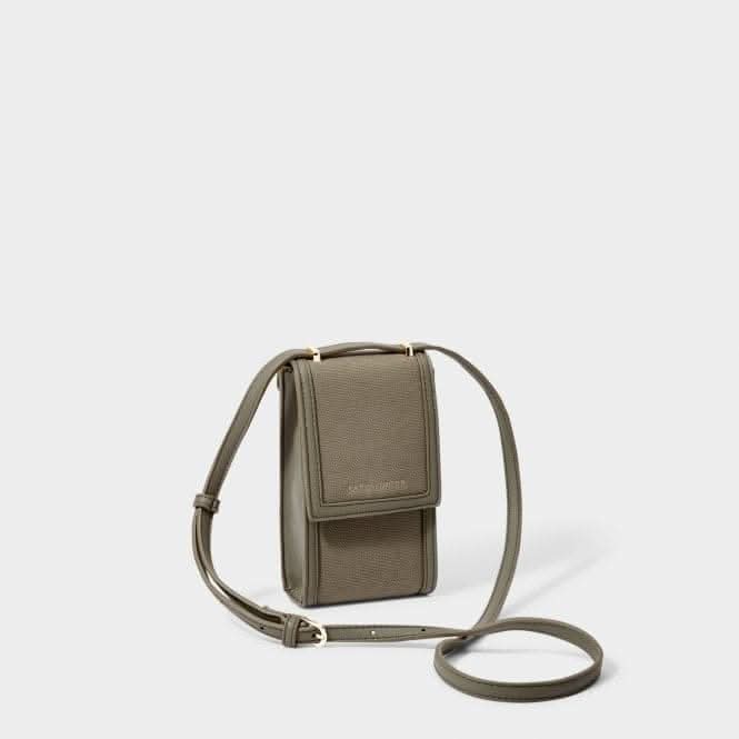 Amalfi Canvas Cell Bag in Khaki KLB2756