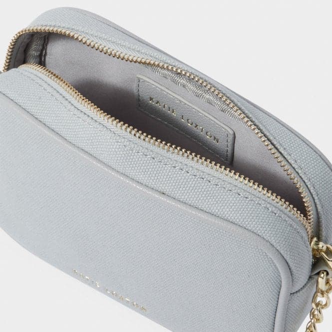 Amalfi Canvas Millie Crossbody Bag in Dusty Blue KLB2760Katie LoxtonKLB2760