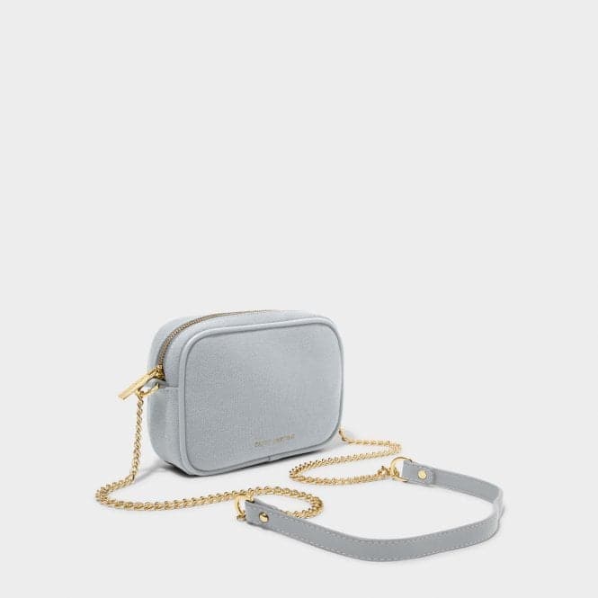 Amalfi Canvas Millie Crossbody Bag in Dusty Blue KLB2760Katie LoxtonKLB2760