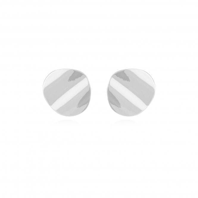 Amara Silver Ripple Silver Earrings 4471Joma Jewellery4471