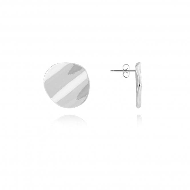 Amara Silver Ripple Silver Earrings 4471Joma Jewellery4471
