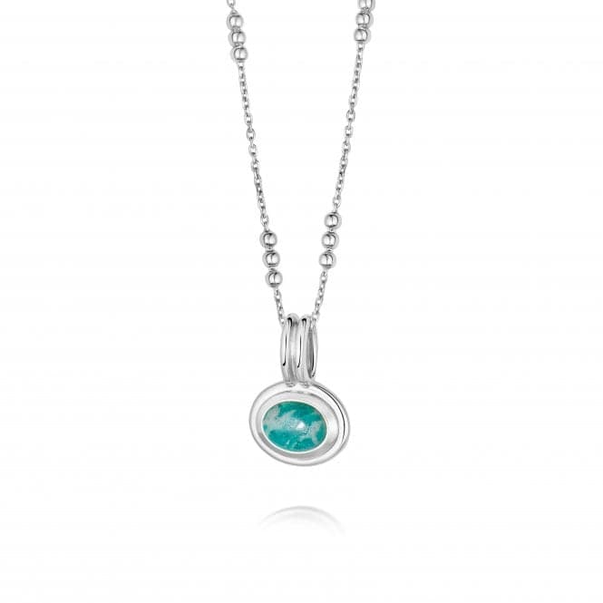 Amazonite Sterling Silver Necklace HN3003_SLVDaisyHN3003_SLV