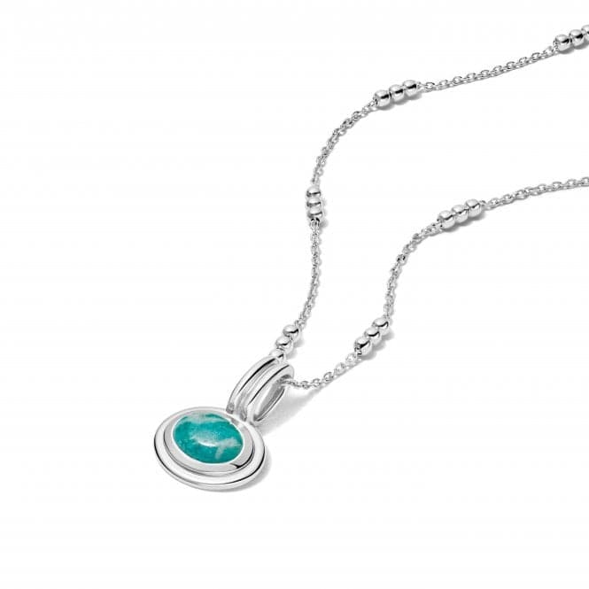 Amazonite Sterling Silver Necklace HN3003_SLVDaisyHN3003_SLV