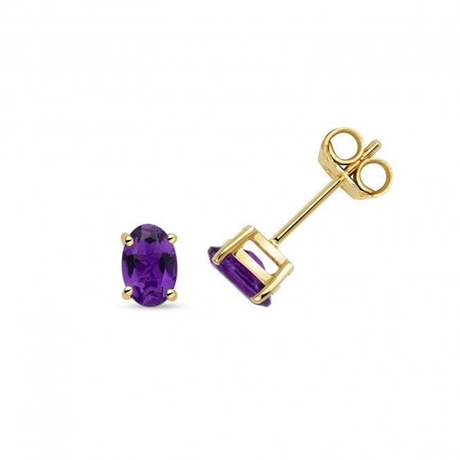 Amethyst Stud Earrings ED242AGemstones JewelleryED242A