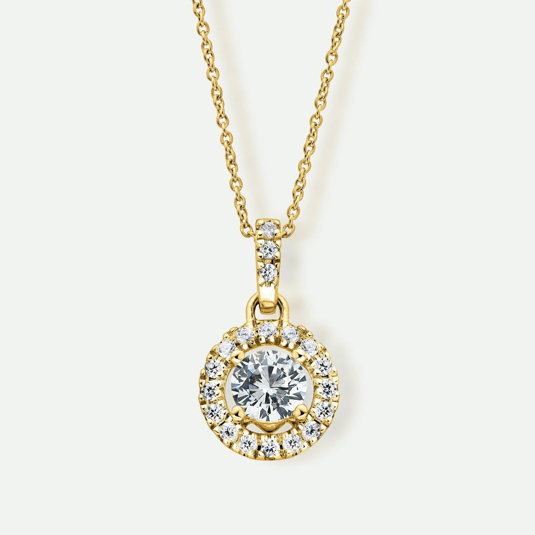 Ana | 9ct Yellow Gold 0.33ct tw Lab Grown Diamond NecklaceCreated BrillianceBA0071788