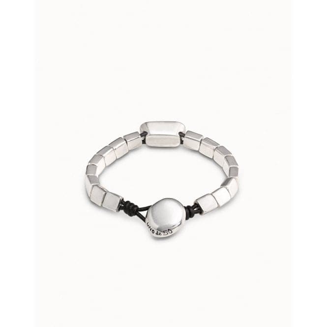 Anaconda Grey Metal Faceted Crystal BraceletUNOde50PUL2156NGRMTL0U