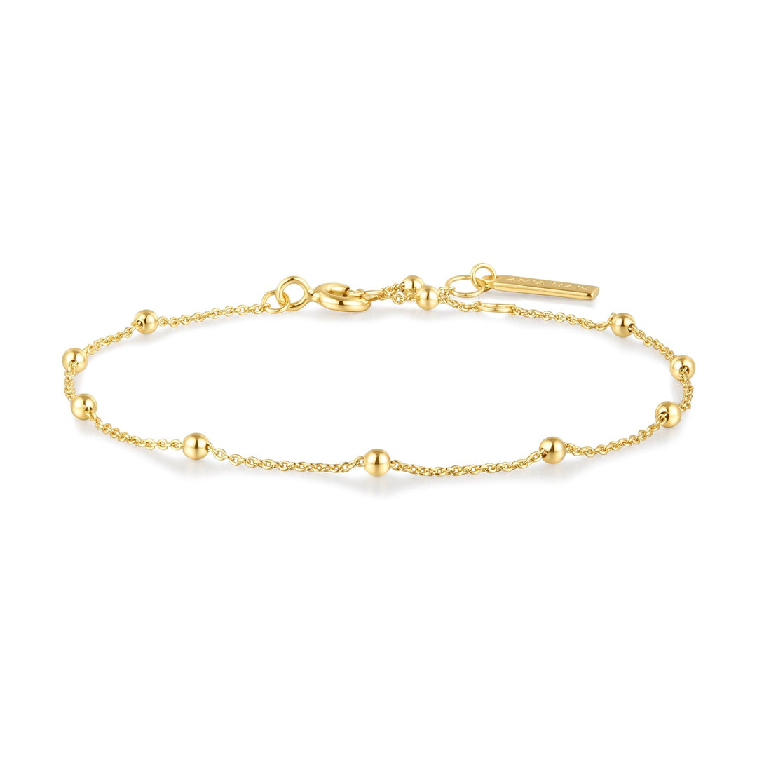 Ania Haie Gold Beaded Chain Bracelet B058 - 01GAnia HaieB058 - 01G