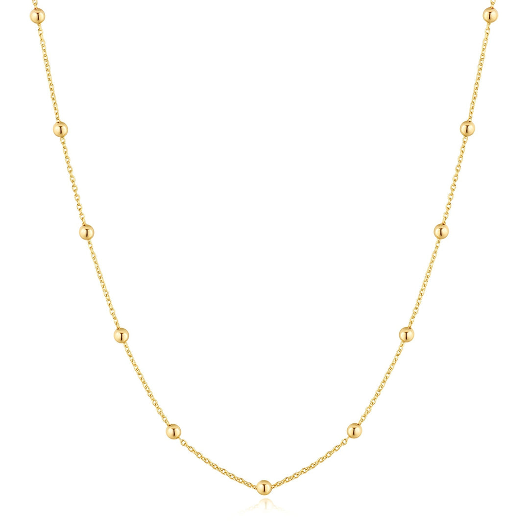 Ania Haie Gold Beaded Chain Necklace N060 - 02GAnia HaieN060 - 02G