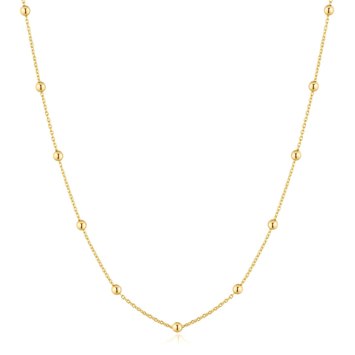 Ania Haie Gold Beaded Chain Necklace N060 - 02GAnia HaieN060 - 02G