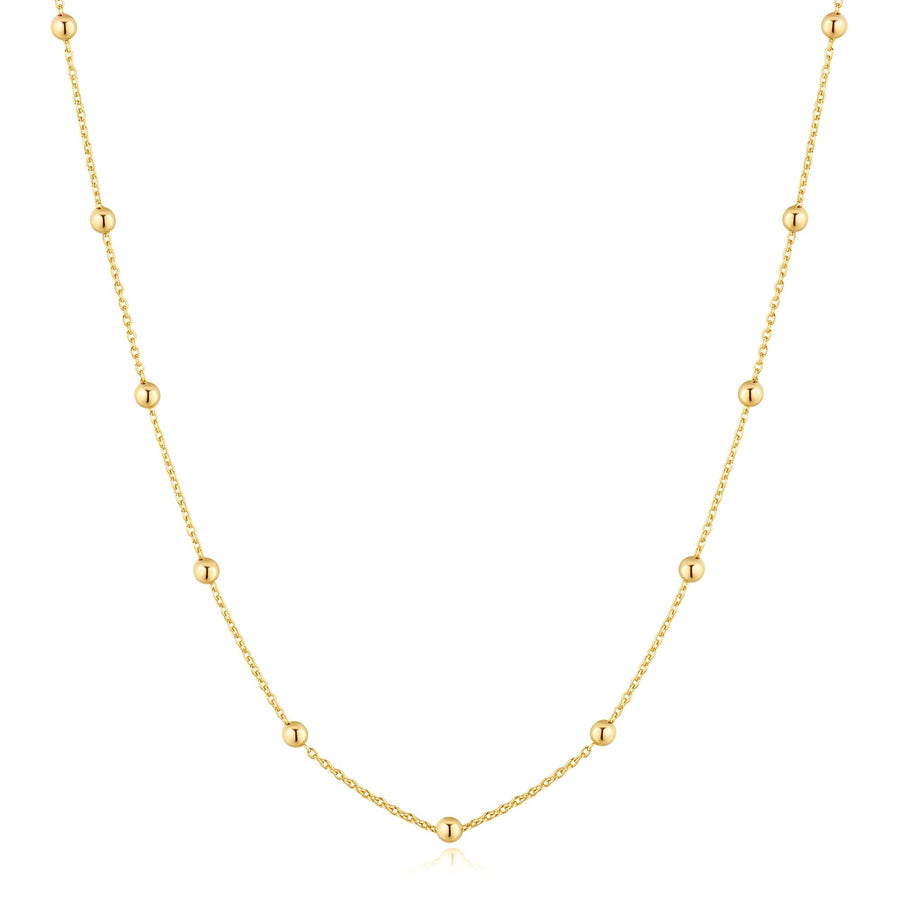 Ania Haie Gold Beaded Chain Necklace N060 - 02GAnia HaieN060 - 02G