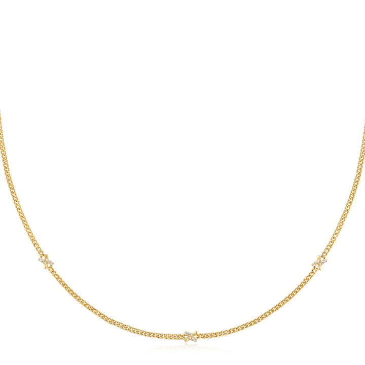 Ania Haie Gold Cross Station Necklace N061 - 05GAnia HaieN061 - 05G