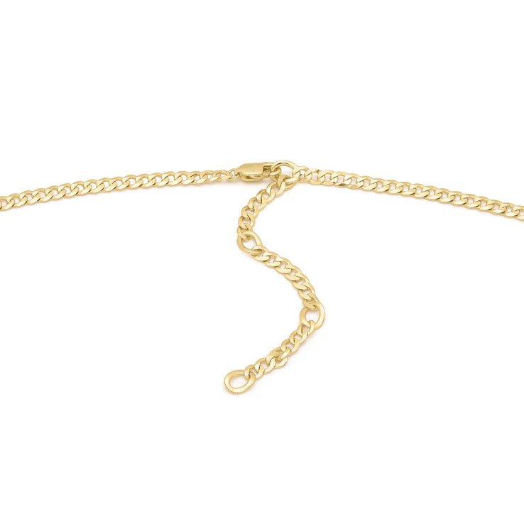 Ania Haie Gold Curb Chain Charm Connector Necklace N052 - 02GAnia HaieN052 - 02G