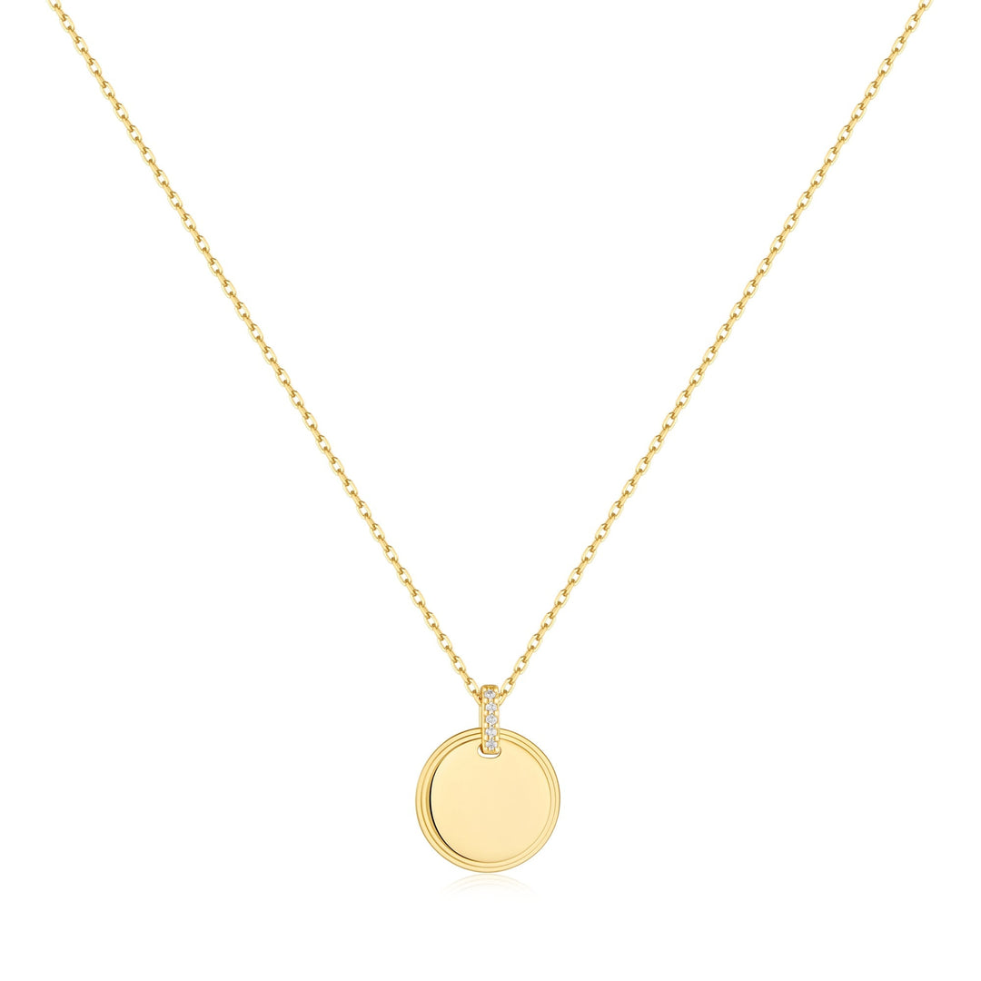 Ania Haie Gold Disc Pendant Necklace N058 - 01GAnia HaieN058 - 01G